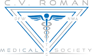 The C.V. Roman Medical Society Logo